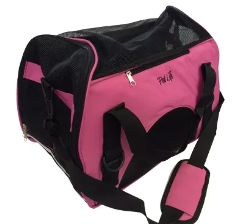 The Pet Life Airline Approved Altitude Force Sporty Zippered Fashion Pet Carrier
