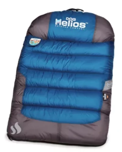 The Pet Life Helios Trail-Barker Multi-Surface Travel Bed Featuring BlackShark Technology