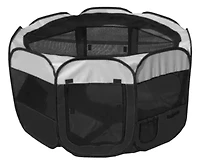 The Pet Life All-Terrain' Lightweight Easy FoldingWire-Framed Collapsible Travel Playpen