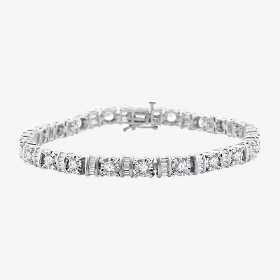 5 CT. T.W. White Diamond 10K Gold Tennis Bracelet