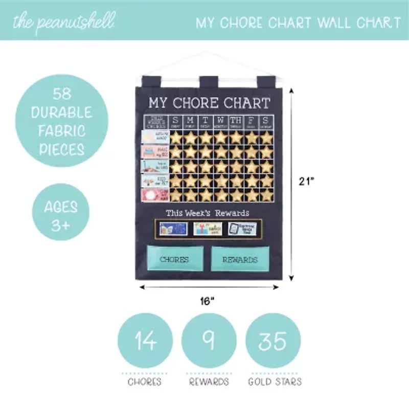 The Peanutshell Chore 40-pc. Resposibility Chart