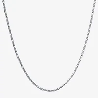 Silver Treasures Made Italy Sterling 18"- 20" Rope Chain Necklace
