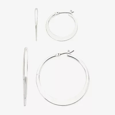 Mixit Womens Hypoallergenic 2 Pair Earring Set