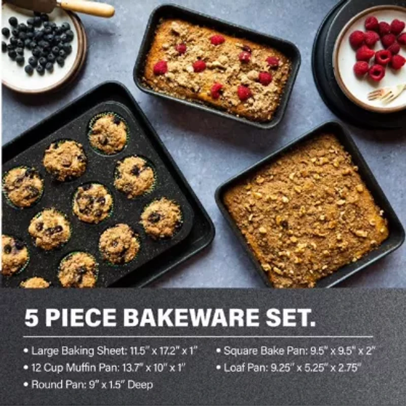 Granitestone 20-pc. Nonstick Cookware and Bakeware Set
