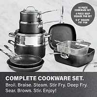 Granitestone 20-pc. Nonstick Cookware and Bakeware Set