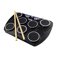 Rockjam 7 Pad Electronic 6-pc. Drum Machine Rjtted01
