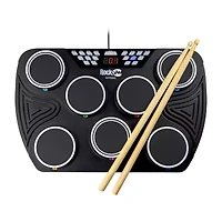 Rockjam 7 Pad Electronic 6-pc. Drum Machine Rjtted01