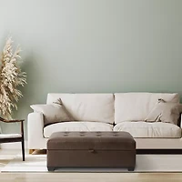 Corliving Antonio Ottoman