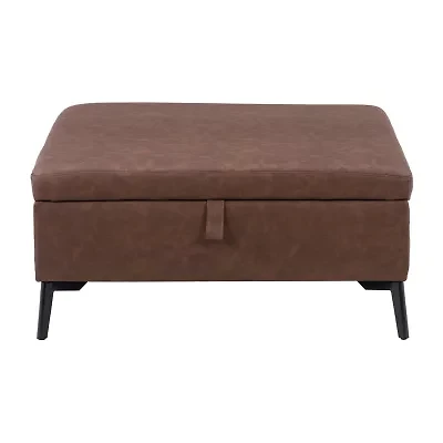 Corliving Linden Ottoman