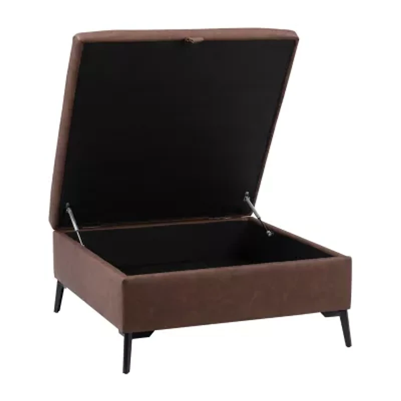 Corliving Linden Ottoman