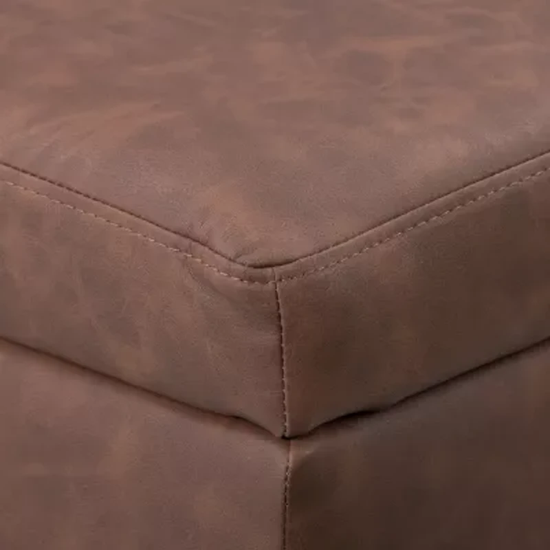 Corliving Linden Ottoman