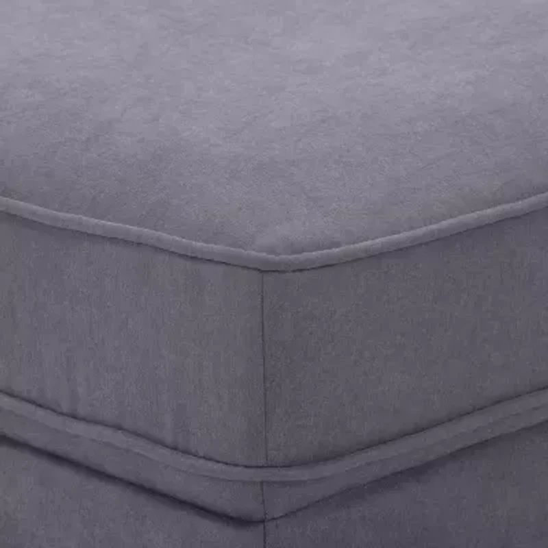 Corliving Mulberry Ottoman