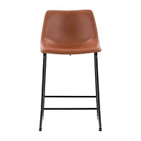Corliving Palmer 2-pc. Counter Height Upholstered Bar Stool