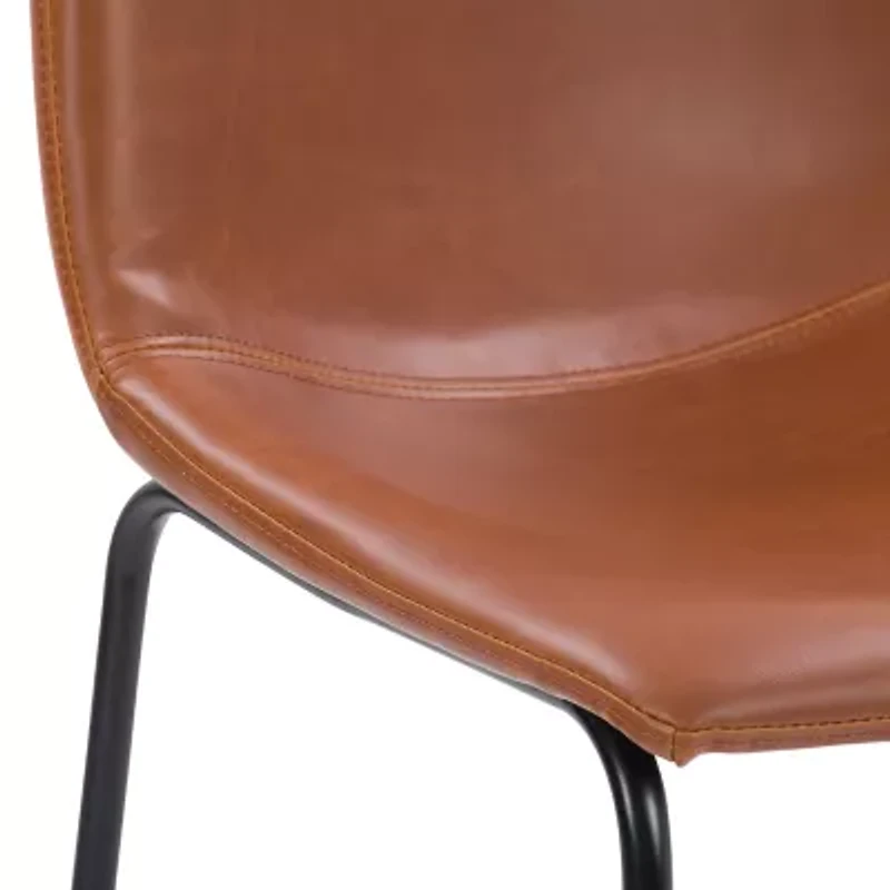 Corliving Palmer 2-pc. Counter Height Upholstered Bar Stool