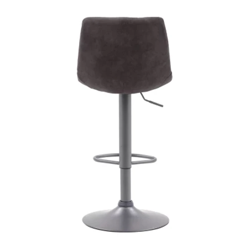 Corliving Palmer 2-pc. Tufted Swivel Bar Stool