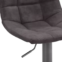 Corliving Palmer 2-pc. Tufted Swivel Bar Stool