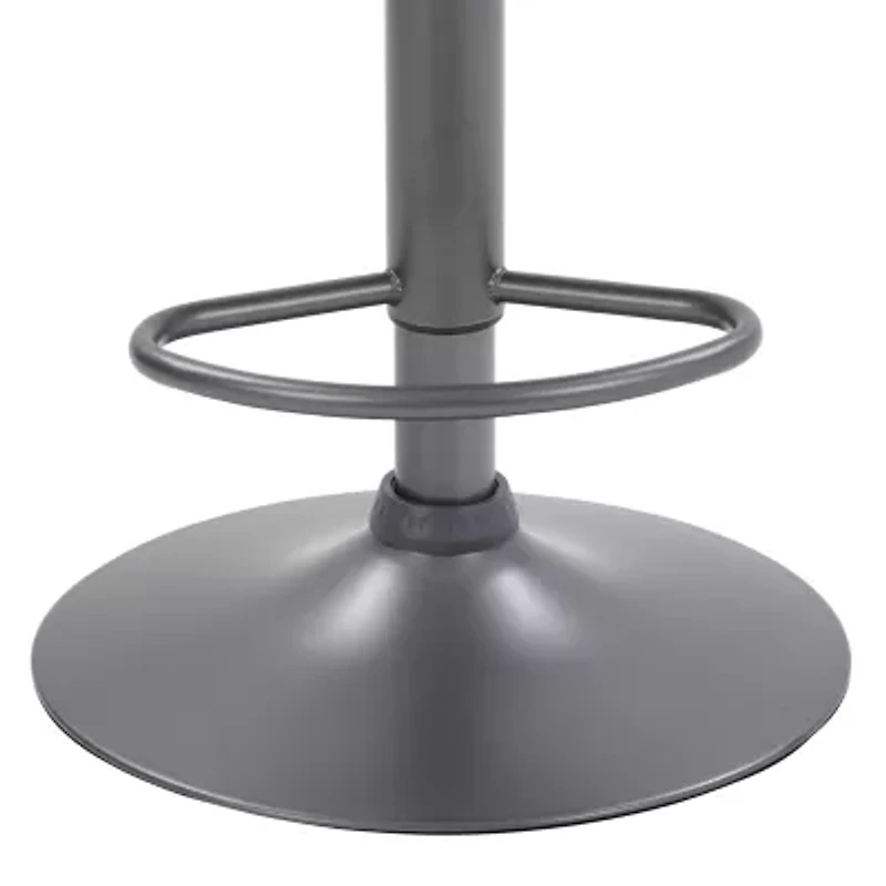Corliving Palmer 2-pc. Tufted Swivel Bar Stool