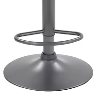 Corliving Palmer 2-pc. Tufted Swivel Bar Stool