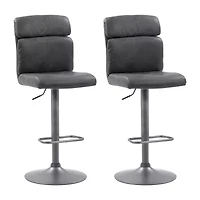 Corliving Palmer 2-pc. Swivel Bar Stool