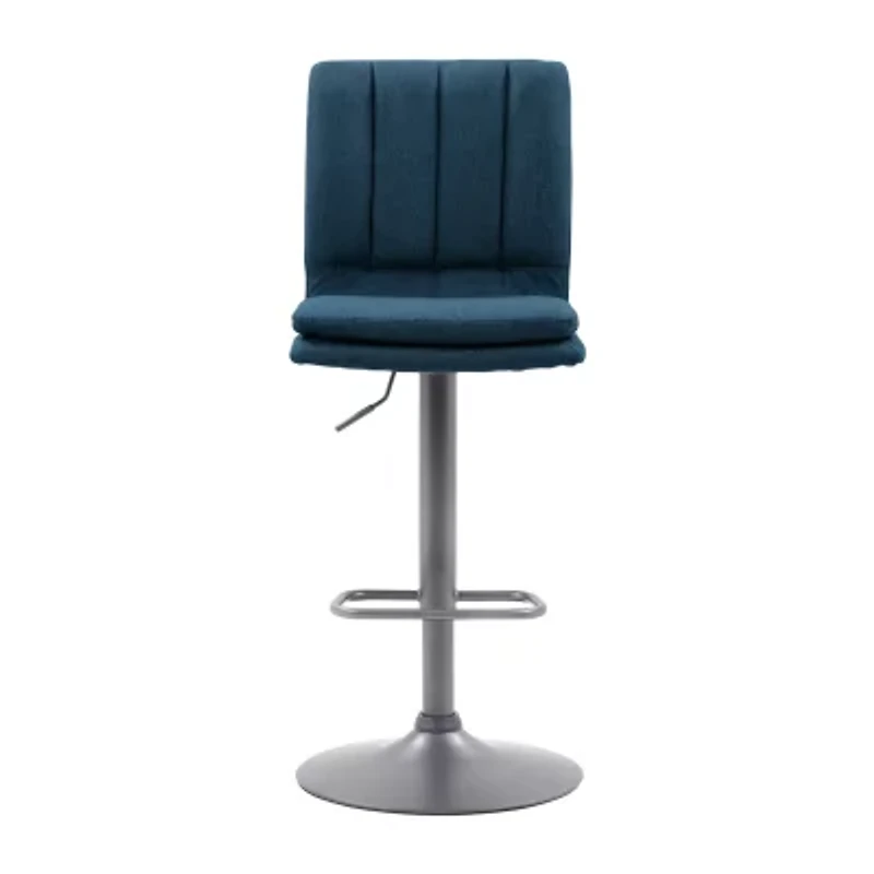 Corliving Palmer 2-pc. Tufted Swivel Bar Stool