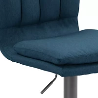 Corliving Palmer 2-pc. Tufted Swivel Bar Stool