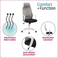 Workspace Ergonomic Design Adjustable Height Office Chair