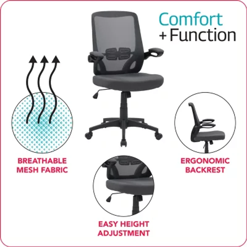 Workspace Ergonomic High Back Design Adjustable Height Office Chair