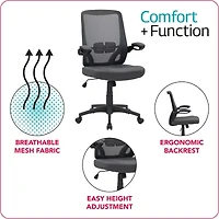 Workspace Ergonomic High Back Design Adjustable Height Office Chair