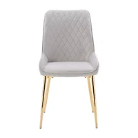 Nash 2-pc. Diamond Upholstered Tufted Side Chair