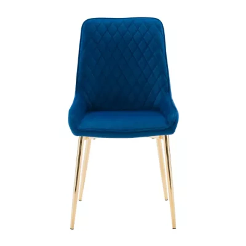 Nash 2-pc. Diamond Upholstered Tufted Side Chair
