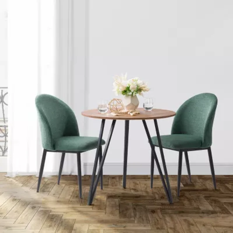 Corliving Nash 2-pc. Upholstered Dining Chair