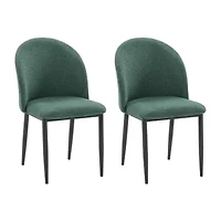 Corliving Nash 2-pc. Upholstered Dining Chair
