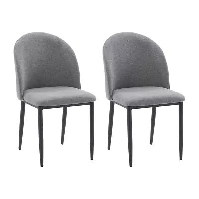 Corliving Nash 2-pc. Upholstered Dining Chair