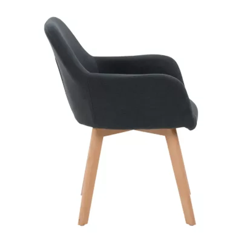 Corliving Ayla 2-pc. Upholstered Dining Chair
