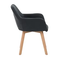 Corliving Ayla 2-pc. Upholstered Dining Chair