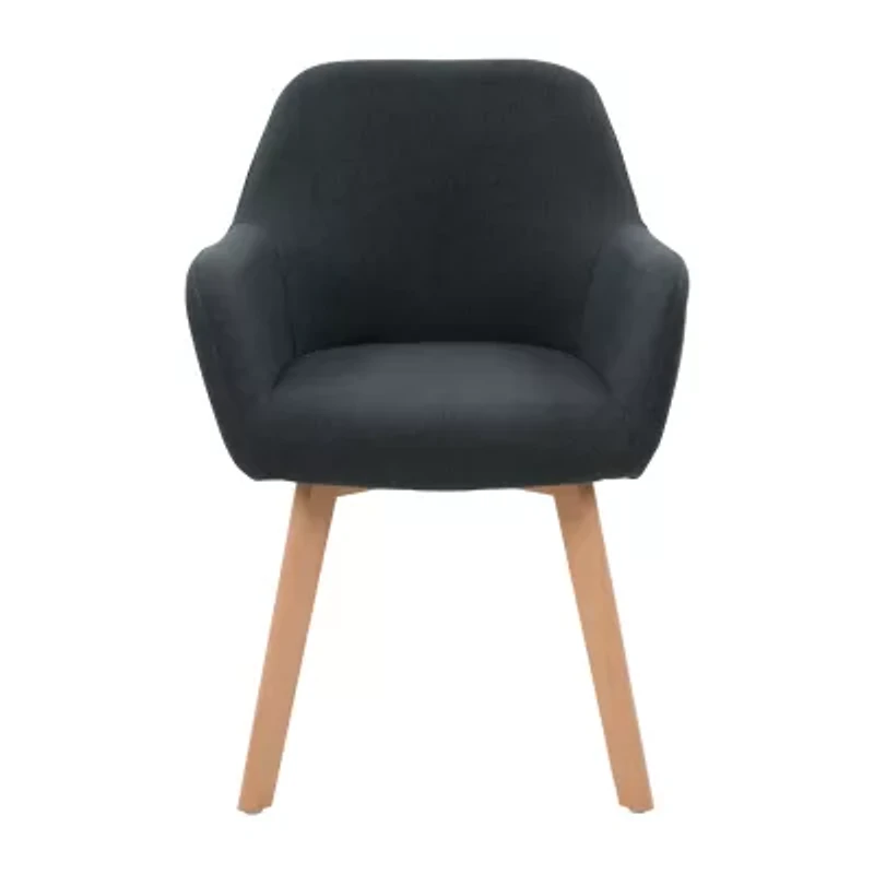 Corliving Ayla 2-pc. Upholstered Dining Chair