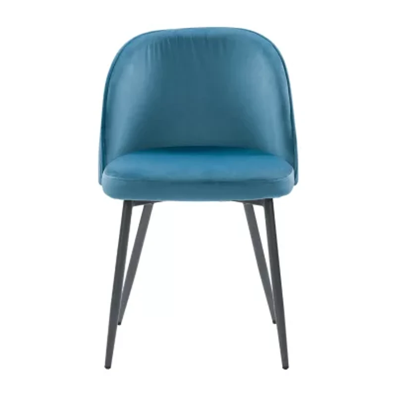 Ayla 2-pc. Upholstered Velvet Side Chair