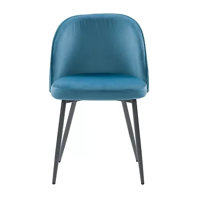 Ayla 2-pc. Upholstered Velvet Side Chair
