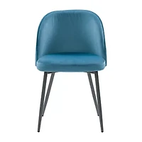 Ayla 2-pc. Upholstered Velvet Side Chair