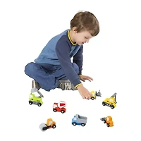 Melissa & Doug Wooden Construction Site Vehicles