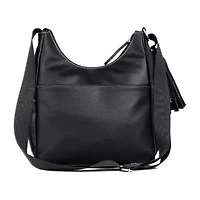 Julia Buxton Pebble Organization Hobo Adjustable Straps Womens Tote