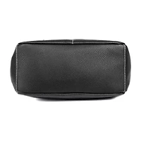 Julia Buxton Pebble Organization Hobo Adjustable Straps Womens Tote