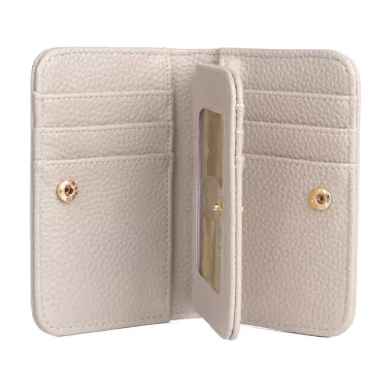 Julia Buxton Snap Card Case Womens Rfid Blocking Front Pocket Wallet