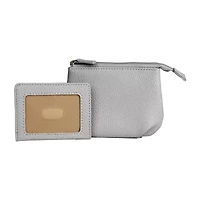 Julia Buxton Pleated Coin Pouch Womens Rfid Blocking Wallet