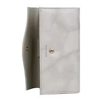 Julia Buxton Heiress Leather Organizer Womens Rfid Blocking Checkbook Wallet