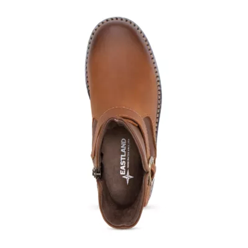 Eastland Womens Angie Flat Heel Chelsea Boots