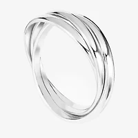 Womens Sterling Silver Band