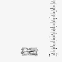 Womens Sterling Silver Band