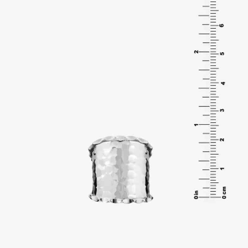 Womens Sterling Silver Band