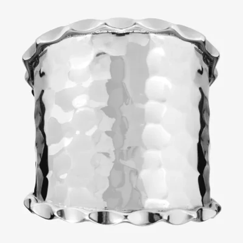 Womens Sterling Silver Band